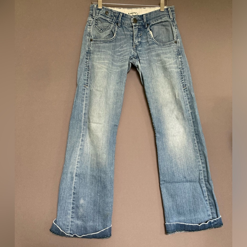 Levi’s Red Eco Wide Leg Jeans W25 Size 0